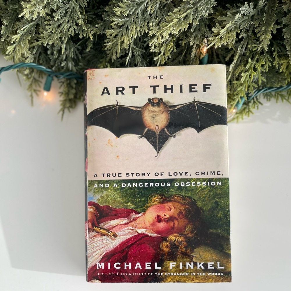 The Art Thief hardcover book